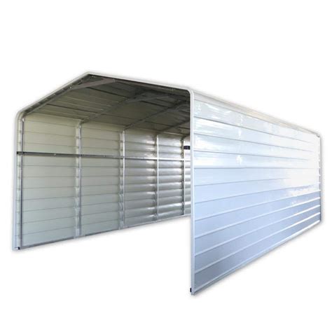 sheet metal for carports|metal carport with sidewalls.